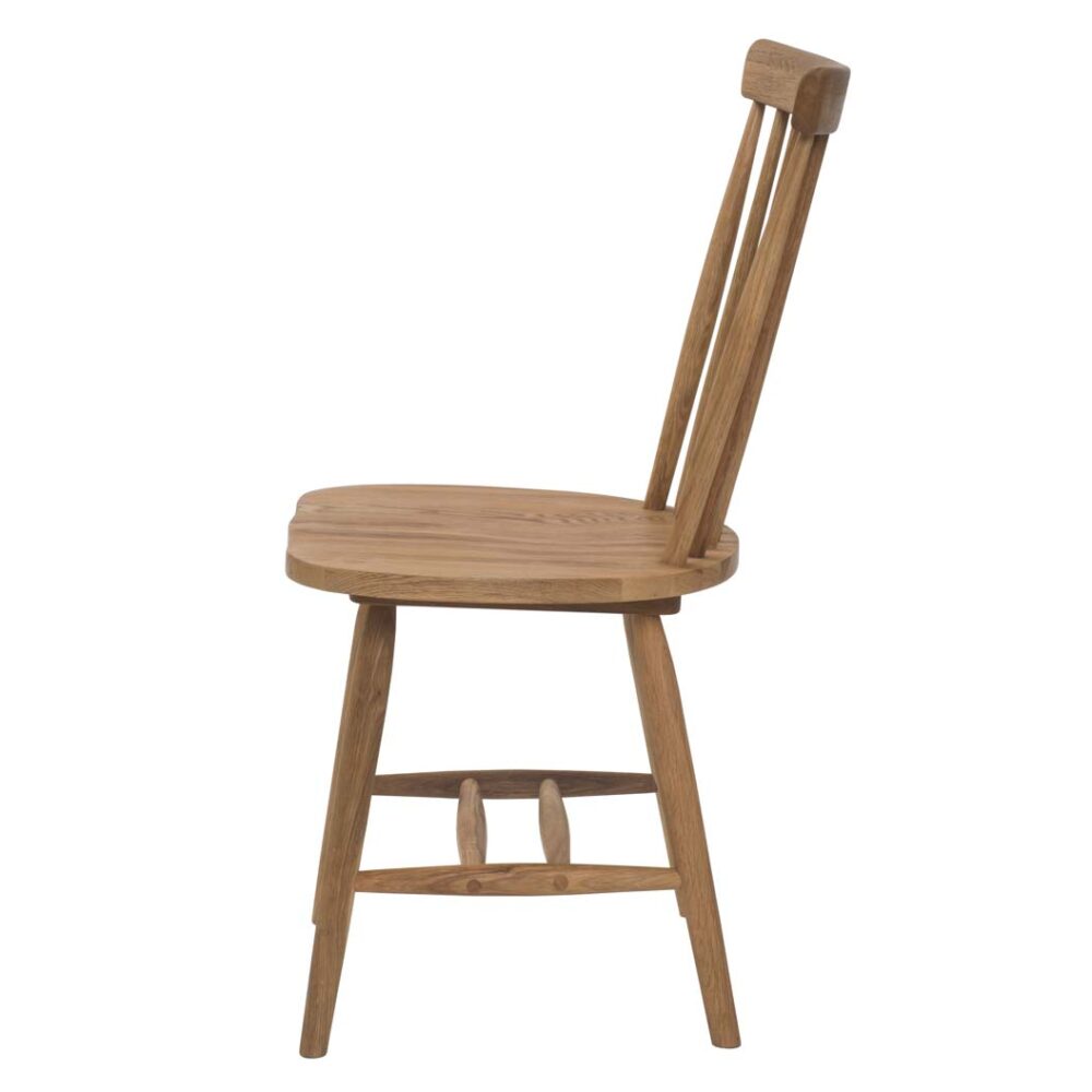 Rib Dining Chair Oiled Oak - Image 2