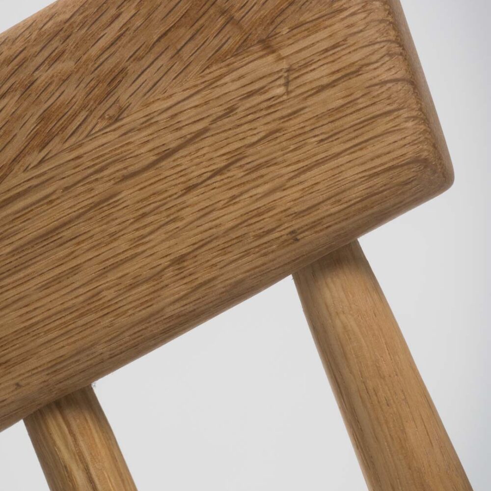 Rib Dining Chair Oiled Oak - Image 4