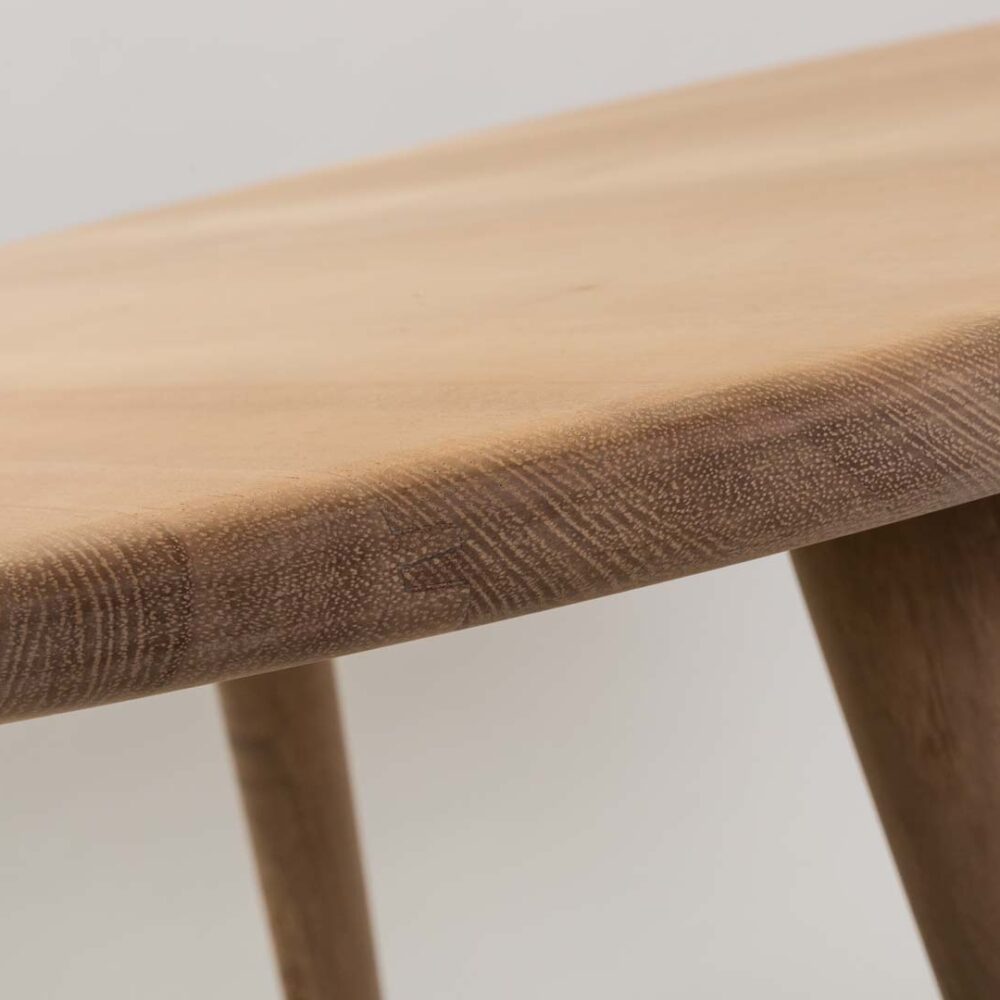 shoreditch round dining table detail