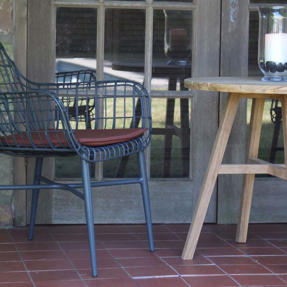 Kinsale Outdoor Table - Ø60cm - Teak - Image 7