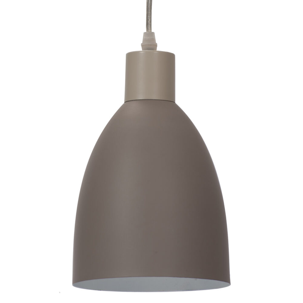 contrast mini hanging lamp - stone