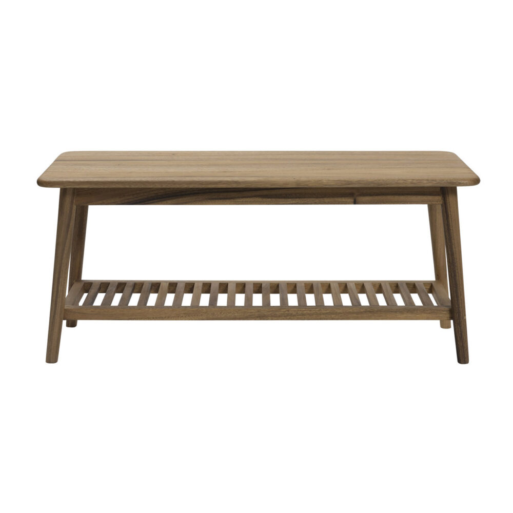 shoreditch bootroom bench - wooden bench with slatted shelf