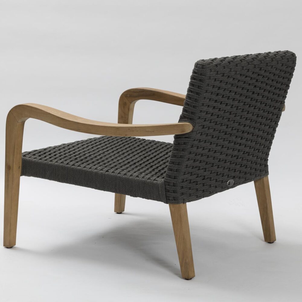Gustav - outdoor armchair - rear view