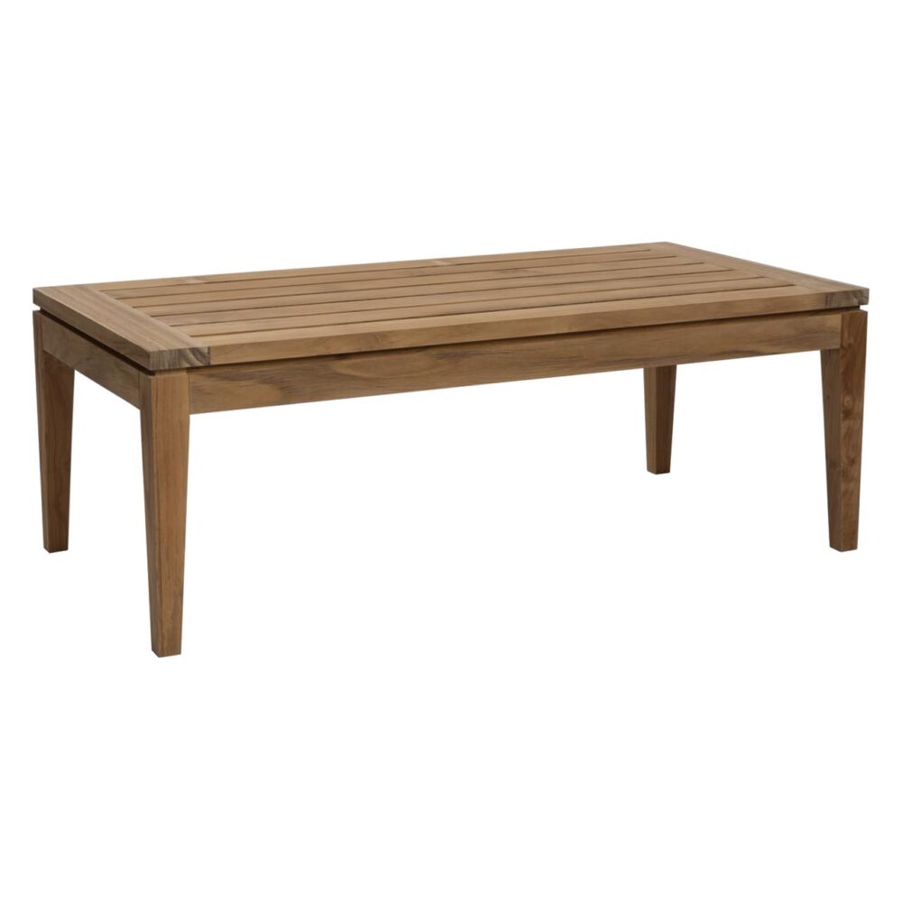 menton outdoor coffee table - teak