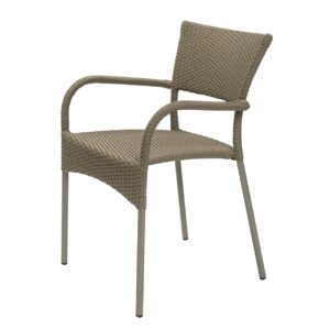 Rollo outdoor dining armchair kubu