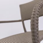 Rollo outdoor dining armchair kubu - detail