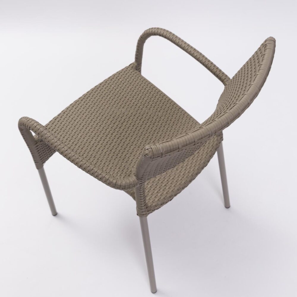 Rollo outdoor dining armchair kubu - detail
