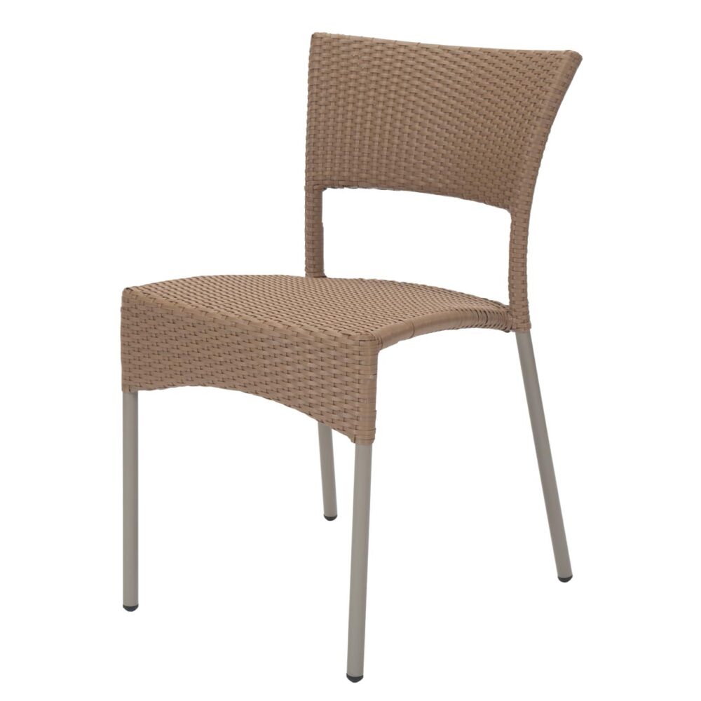 Rollo Outdoor Dining Chair - Camel