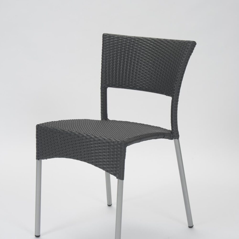 Rollo Outdoor Dining Chair - Slate