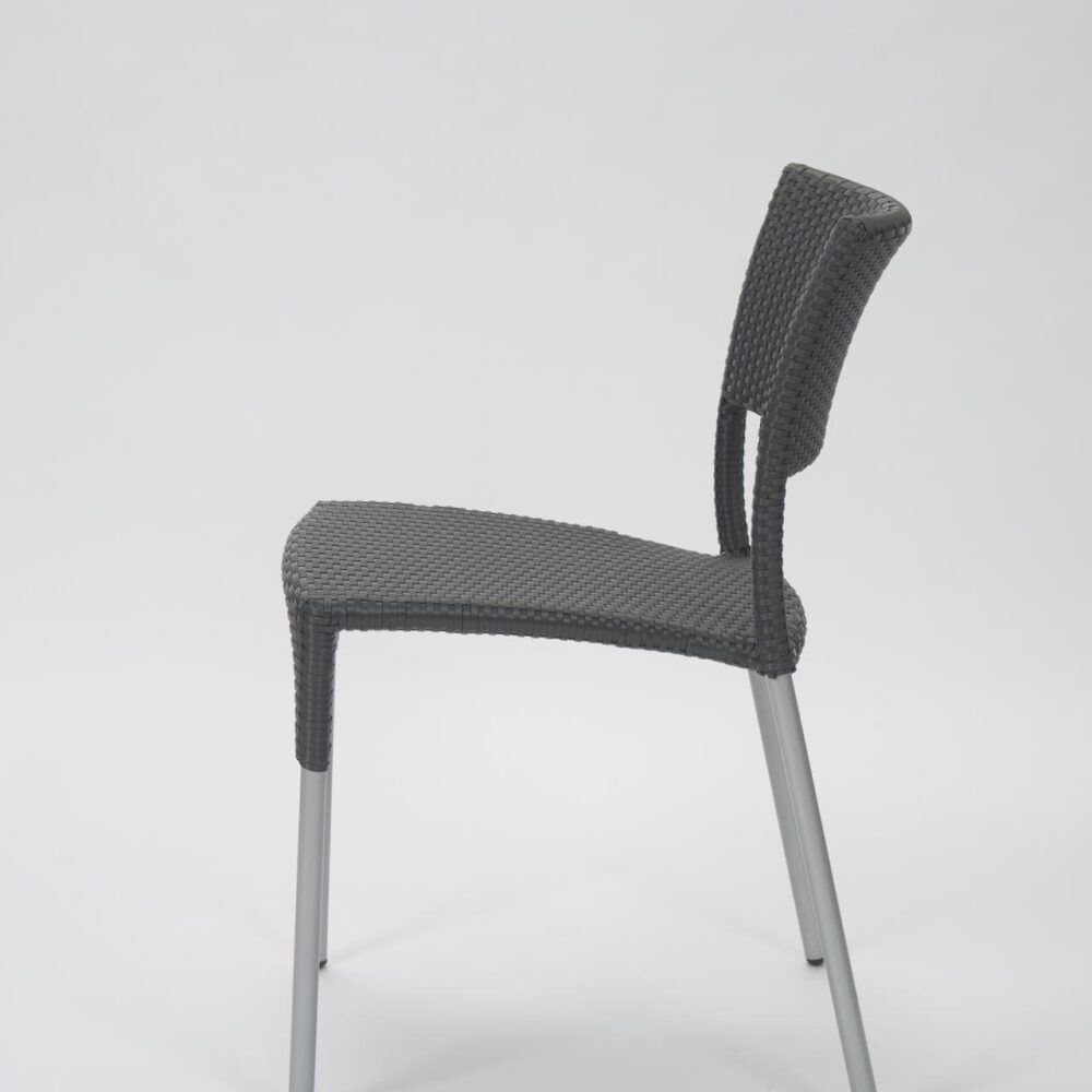 Rollo Outdoor Dining Chair - Slate