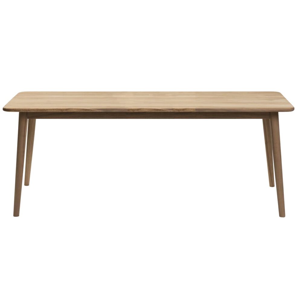 shoreditch 190 dining table - rectangular wooden dining table