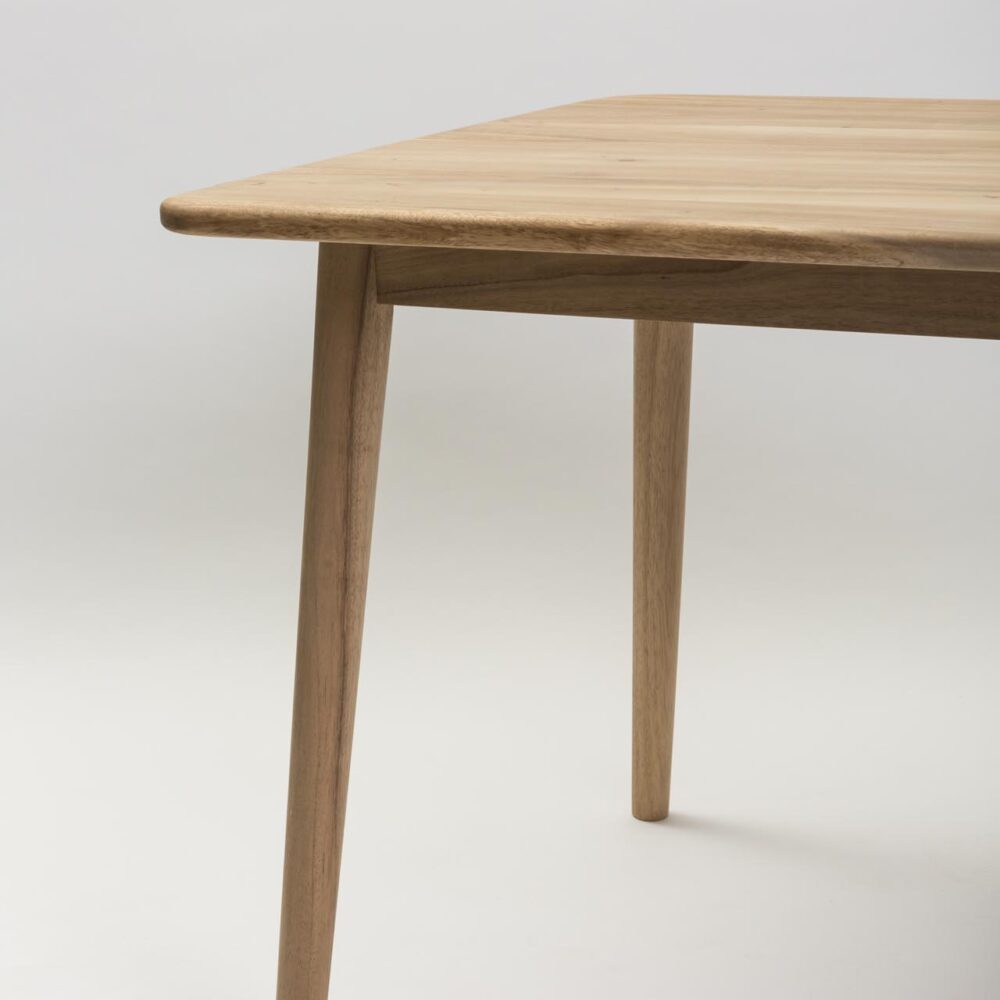 shoreditch dining table - rectangular wooden dining table - detail