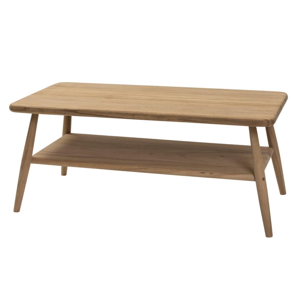 shoreditch 100 wooden coffee table - scandi modern style