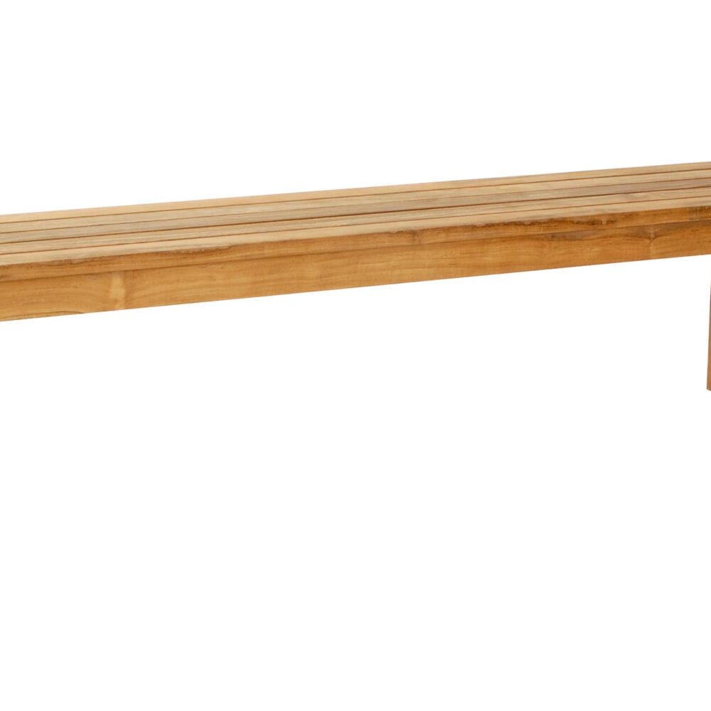 antibes outdoor dining bench - 170cm - teak