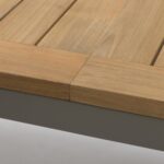 atlantic extending table - extension leaf detail - table before it extends
