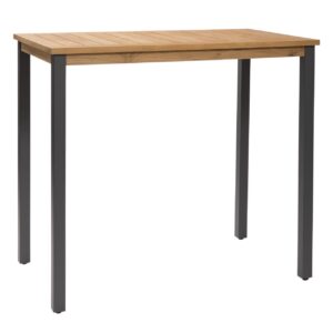 atlantic high table - 3q - anthracite / teak