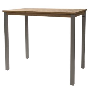 atlantic high table - kubu / teak