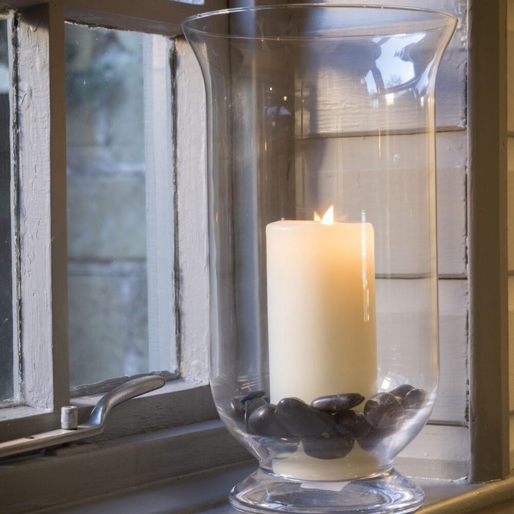 bedouin hurricane lamp large 35cm - window sill