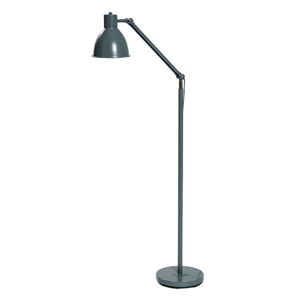 bruges adjustable floor lamp - dark grey