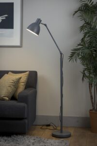 bruges adjustable floor lamp - grey - mood