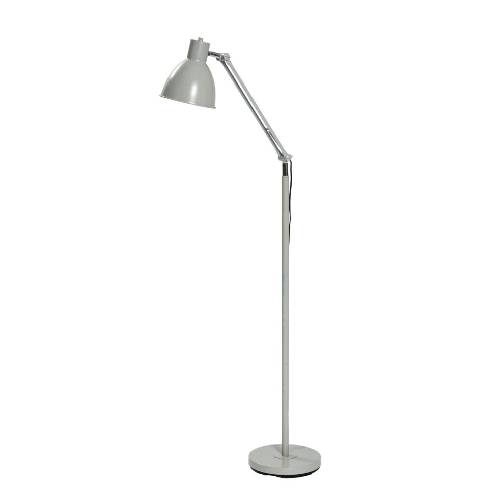 bruges adjustable floor lamp - putty