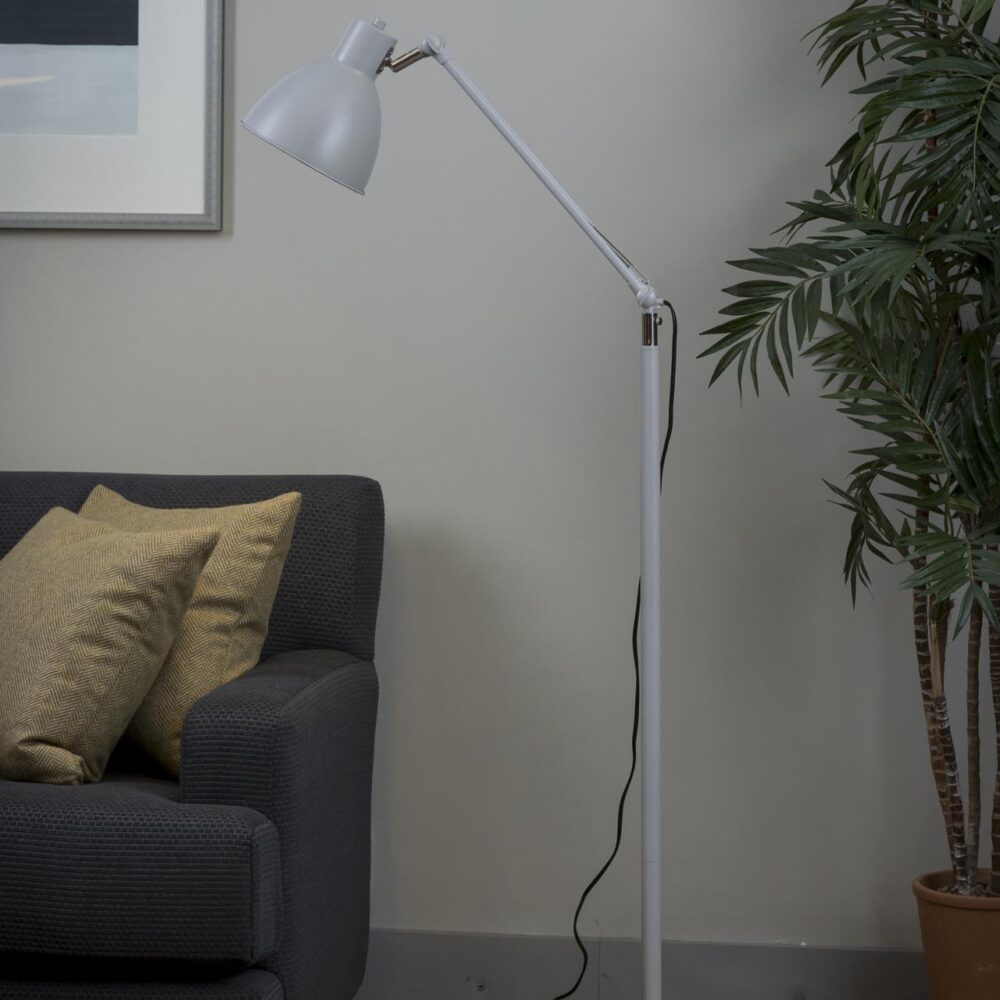 bruges adjustable floor lamp - putty - mood