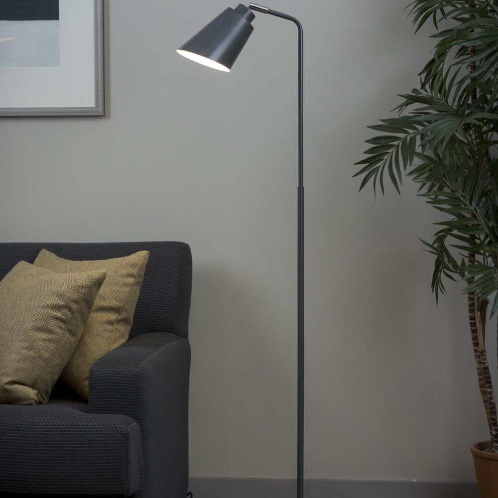 camden flooor lamp - dark grey - mood