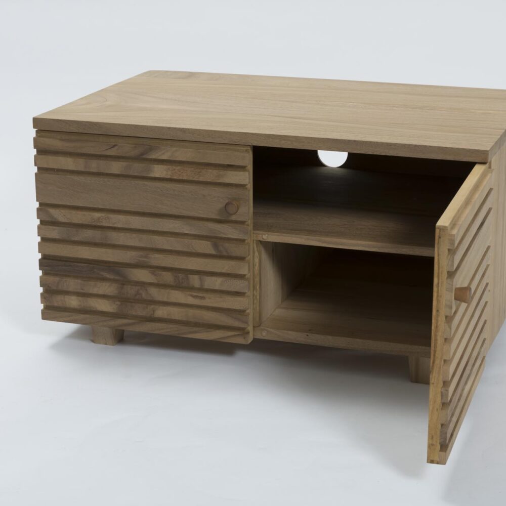 chameleon 75cm low unit - one door open