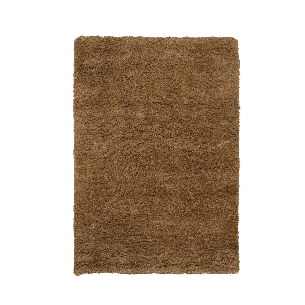 Mane Wool Rug - 170 x 240 - Mink - shag pile rug