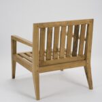 menton outdoor armchair - teak - detail