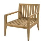 menton outdoor armchair - teak
