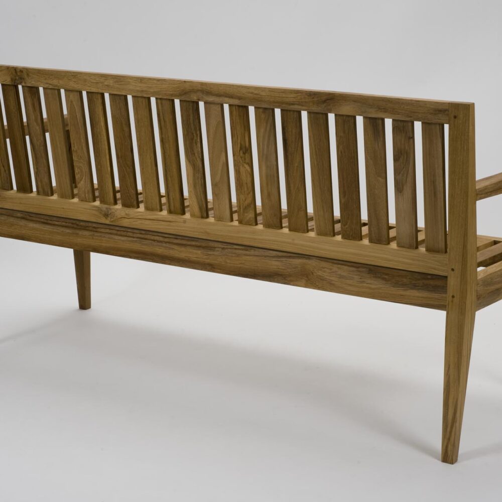 menton outdoor bench - teak
