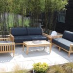 paling outdoor range, menton coffee & side table, playa lamp - outdoor mood
