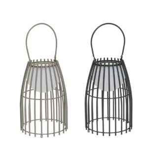 portman LED outdoor lanterns - kubu & anthracite