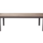 Reclaim outdoor dining table with extensions - kubu / teak
