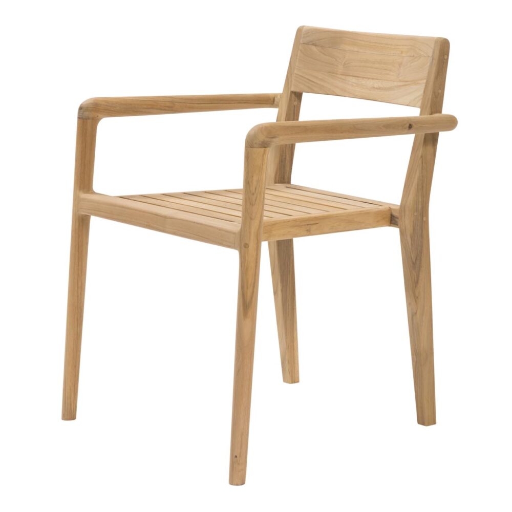 shoreditch outdoor dining chair with arms