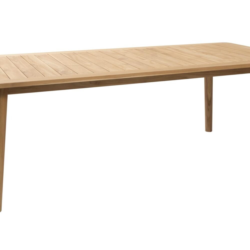 shoreditch outdoor dining table - teak - rectangular table