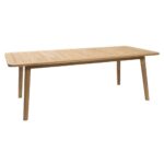 shoreditch outdoor dining table - teak - rectangular table