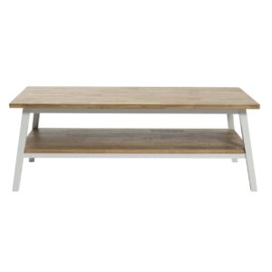 tenby rectangular coffee table - chalk