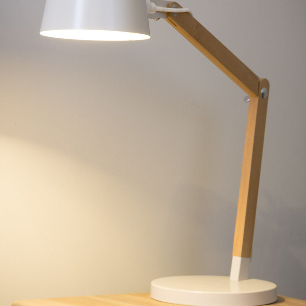woodstock table lamp - putty - mood