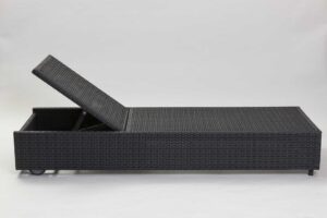 atlantic sunbed slate - back position lower