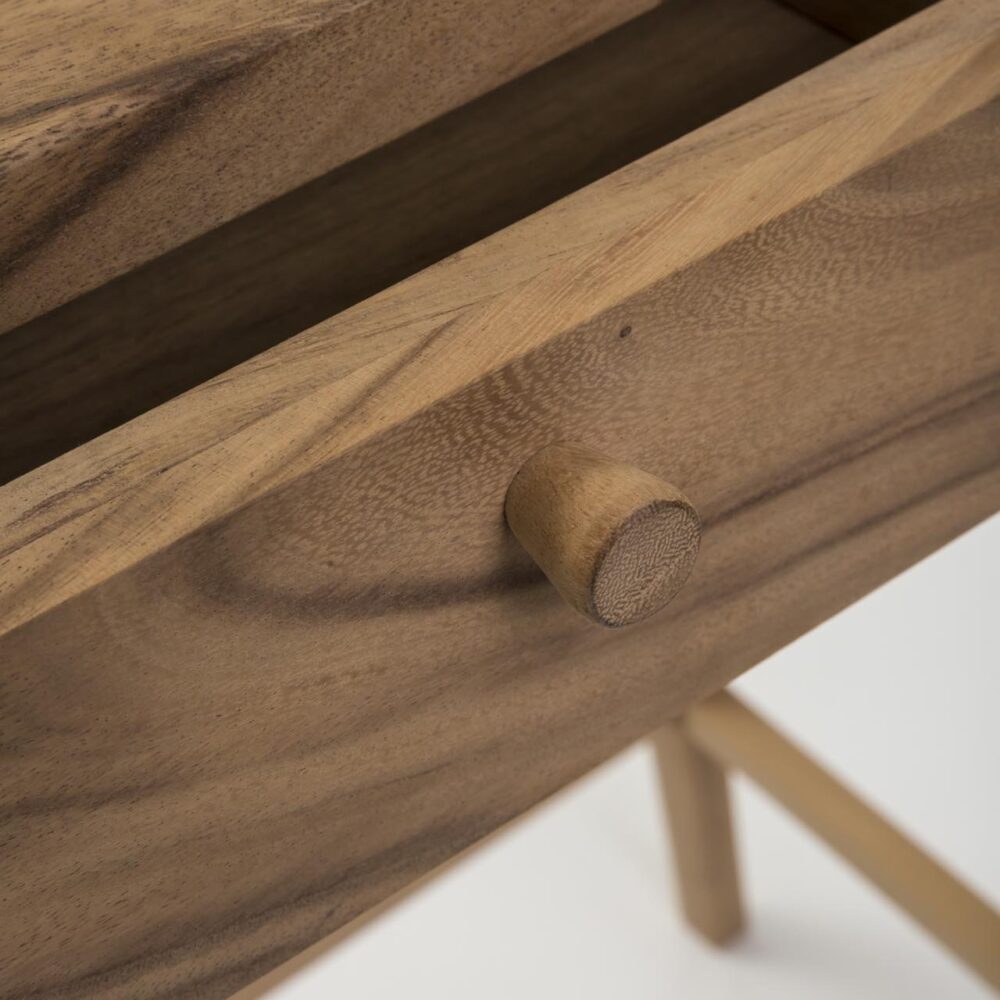 enso wooden bureau - drawer detail