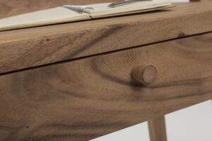 enso wooden bureau - drawer detail