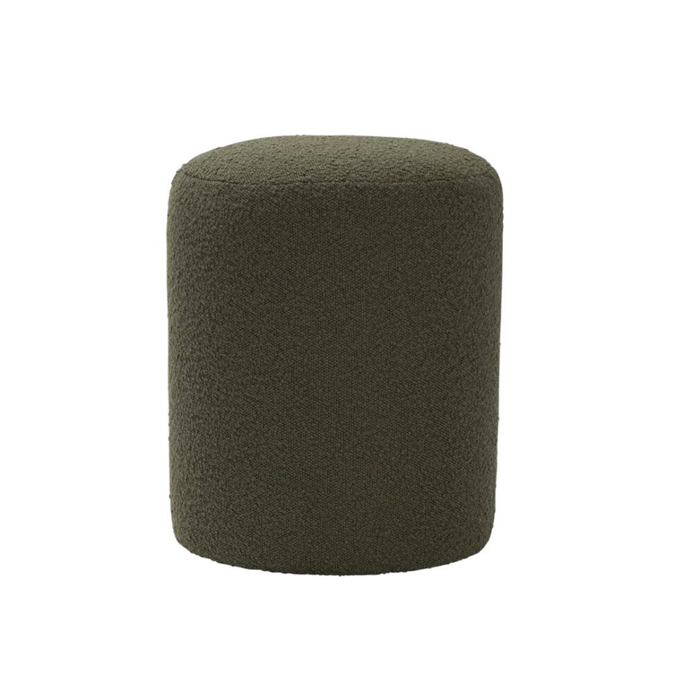 lyon 45cm drum stool - small upholstered circular drum stool
