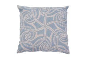 crewel 45cm cushion cover - cote - embroidered cushion cover