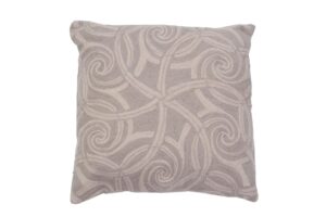 crewel 45cm cushion cover - terre - embroidered cushion cover