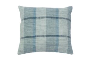 elements 45cm cushion cover - lagoon - checked cushion cover