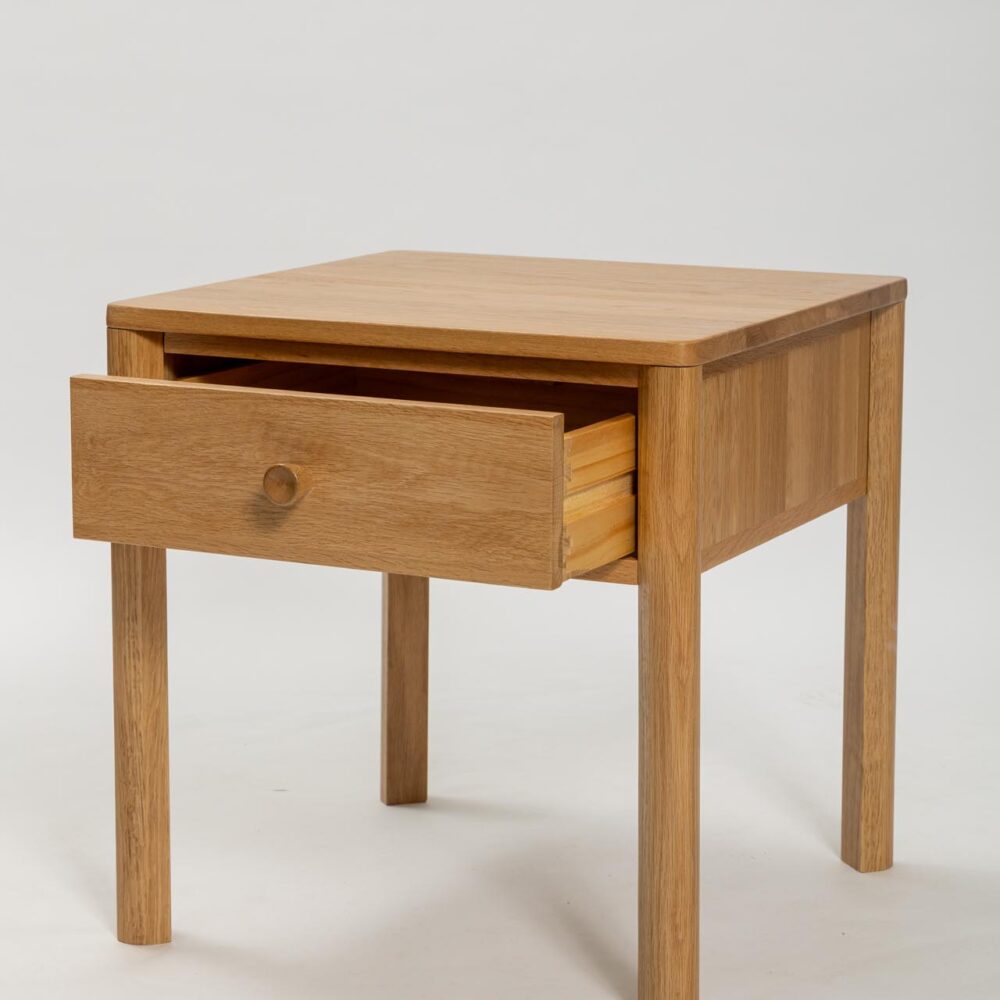 guest bedside table - open drawer