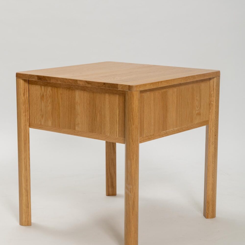 guest bedside table - rear view