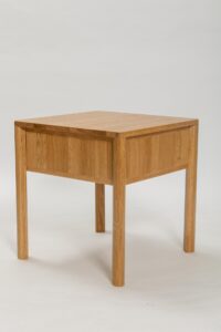 guest bedside table - rear view
